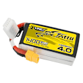 Miniatyrbild 3 av 6: Batteri Tattu R-Line 4.0 1400mAh 14.8V 130C 4S1P XT60