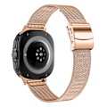 Miniatyrbillede 2 af 5: Milanese Loop Strap til Samsung Watch 7 47MM med skildpaddespænde Rosenrød