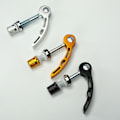 Miniatyrbild 3 av 4: 2 st Cykelbarnstol Vikbar Aluminiumlegering Snabbkopplingsspak Svart