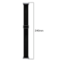 Miniatyrbillede 2 af 9: Huawei Watch D2 Nylon Elastisk Bånd: Justerbar & Vævet Rem Sort