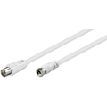 Miniatyrbild 3 av 4: SAT/antenn-adapterkabel (<70 dB), dubbelskärmad