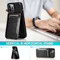 Miniatyrbillede 5 af 5: Premium Læder Wallet Flip Case til Samsung Galaxy S24 Plus