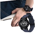 Miniatyrbild 4 av 4: Casio G-Shock Series Canvas klockarmband Blå+svart