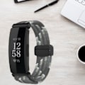 Miniatyrbild 4 av 4: Klockarmband i Nylon för Fitbit Inspire 3 Flerfärgad 3