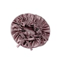 Miniatyrbild 1 av 4: Lyxig Dubbellagers 16 Momme Siden Sovmössa Rosa