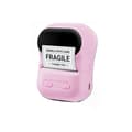 Miniatyrbillede 11 af 11: Termisk labelprinter med Bluetooth, Type-C USB og Toprint-app til Android og Apple, 203dpi og justerbar papirbredde Pink Pink
