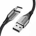 Pikkukuva 6 / 6: USB 2.0 A–USB-C 3A kaapeli 0,5 m tuuletus CODHD harmaa