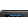 Miniatyrbild 7 av 8: HAMA USB-C Multiport Adapter 6 portar