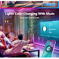 Pikkukuva 4 / 10: 20M LED-nauhasarja Bluetooth-sovelluksen ohjauksella