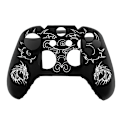 Miniatyrbild 2 av 3: White Dragon Design Controller Cover för Xbox One