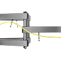 Miniatyrbild 5 av 8: Full motion 3-way wall mount for monitor/tv, 32"-55", tilt