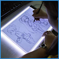 Miniatyrbild 6 av 8: LED Light Pad Light Box Set 9 delar Svart 335x235x3.5 mm