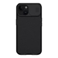 Pikkukuva 1 / 7: Nillkin CamShield Pro -kotelo iPhone 15 Plus -puhelimelle (musta)
