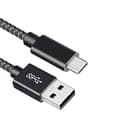 Miniatyrbillede 3 af 3: USB A til Type C 3.2 60W datakabel Black+Grey S Black+Grey S