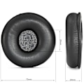 Miniatyrbild 3 av 5: Öronkuddar för Bang & Olufsen Beoplay H8i / H8 hörlurar Svart