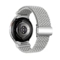 Miniatyrbild 1 av 3: Vävda Nylon Klockarmband för Samsung Watch 7 - Grå