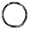 Miniatyrbillede 3 af 3: Stilfuld Sort & Hvid Bezel til Garmin Fenix 6X Serien