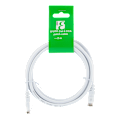 Miniatyrbild 2 av 3: U/UTP Cat6 patch cable, CCA, 2m, 250MHz, white
