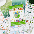 Miniatyrbillede 3 af 6: Skrivbar selvklæbende planlægger-stickerbog Model 3