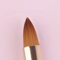 Miniatyrbillede 5 af 5: Udtrækkelig enkelt-hoved læbepensel til makeup Sort