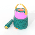 Miniatyrbild 5 av 9: Högtalare Karaoke Kit Mic LED Blå