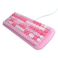 Miniatyrbillede 2 af 2: MOFII Candy M mekanisk tastatur med ledning (pink)