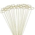 Miniatyrbillede 3 af 8: Hjerteformet kortholder, 20-pak Guld