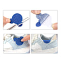 Miniatyrbild 2 av 4: Teddy Bear Shoe Patch Kit - 8 lappar (4 stora, 4 medelstora) Blå