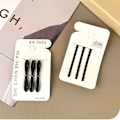 Miniatyrbild 4 av 4: Bangs clips hårspännen för lugg 3-delad model 1
