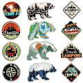 Miniatyrbillede 1 af 3: Broderede patches-klistermærker i 12 dele