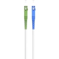 Miniatyrbild 3 av 5: Fiberoptisk kabel (FTTH), Singlemode (OS2) White, vit (Simplex), 20 m
