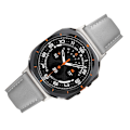Miniatyrbild 2 av 2: Armband i äkta läder för Samsung Watch 7 Ultra (47 mm) - Grå