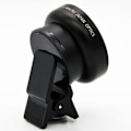 Miniatyrbillede 2 af 5: Universal Lens Adapter Ring Clip til smartphone Sort