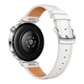Miniatyrbild 4 av 6: INF Klockarmband i Läder för Huawei Watch GT5 - 18MM Vit + guld