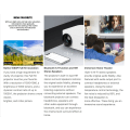 Miniatyrbild 9 av 9: INF Portabel projektor i fickformat Vit/Gul