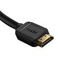 Miniatyrbillede 7 af 11: HDMI-kabel Baseus, 4K@60Hz, 20m (sort)