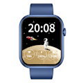 Miniatyrbillede 4 af 11: Smartwatch med pulsmåler, blodtryksmåler, iltmåler og flere sportstilstande Blå
