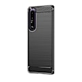 Miniatyrbild 5 av 5: Skyddande TPU-telefonfodral för Sony Xperia Ace II - Svart