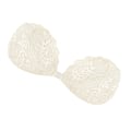 Miniatyrbillede 3 af 4: Usynlig BH Dyb V Blonde Silikone Beige B