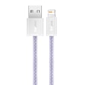 Pikkukuva 5 / 7: USB-kaapeli Lightning Baseus Dynamic 2 -sarjalle, 2,4 A, 1 m (violetti)