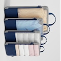 Miniatyrbild 4 av 4: Smarta Packkuber Set - 4 Resetillbehör för Optimal Klädförvaring Marinblå
