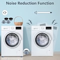 Miniatyrbild 5 av 6: INF Vibrationsdämpande fötter till tvättmaskin/torktumlare Grå 4-pack