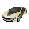 Pikkukuva 3 / 7: RASTAR R/C 1:24 BMW i8 kauko-ohjattu auto- UV-herkkä (valkoinen ja keltainen)