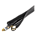 Pikkukuva 4 / 4: Nylon cable wrap, hook and loop fastener, 3m, black