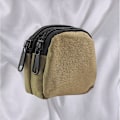 Miniatyrbillede 3 af 3: Canvas Bluetooth Øretelefon Etui - Kompakt Camouflage Pose Kaki