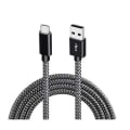 Pikkukuva 1 / 5: INF USB-A 2.0 - USB C -kaapeli 3A pikalatauksella Musta 1 m