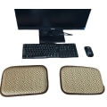 Miniatyrbild 1 av 4: Delat tangentbord Handledsstöd Ergonomisk handledsdyna kaffe
