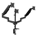 Miniatyrbillede 1 af 3: Triple monitor mount 17-32" Huanuo HNTS3B-DK