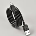Miniatyrbild 3 av 3: 3A Snabbladdning Type-C Kabel (2-Pack) Svart M