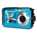 Miniatyrbild 3 av 9: Digitalkamera WP8000 CMOS WP 24MP Blå Full HD